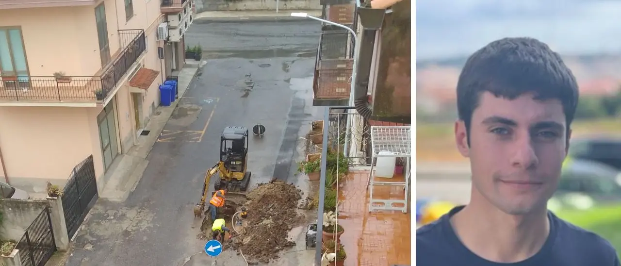 Perdita d’acqua all'Affaccio, il Movimento civico vibonese: «Intervento tempestivo grazie alla nostra segnalazione»