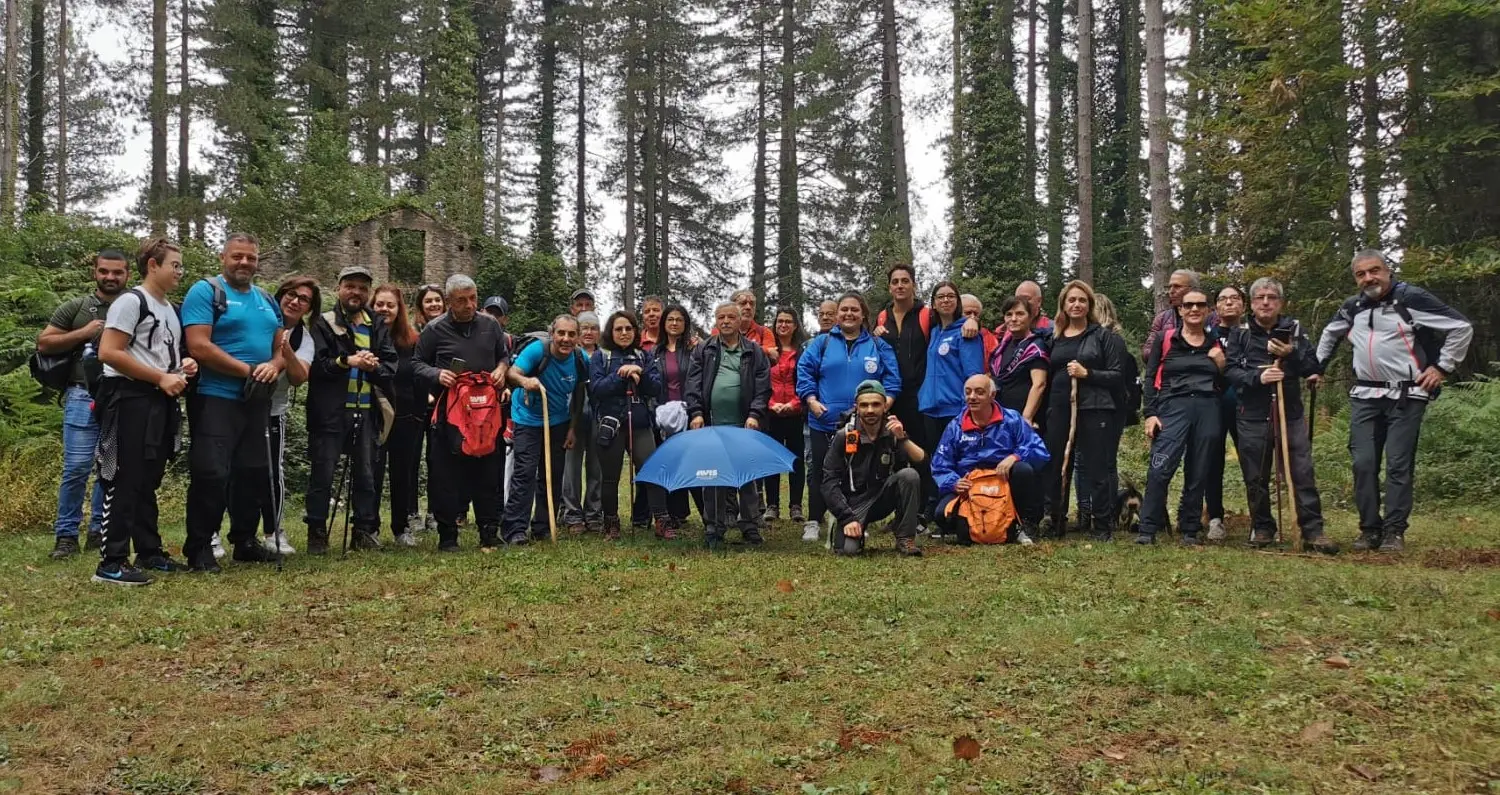 Escursione dell'Avis di Vibo al Parco delle Serre