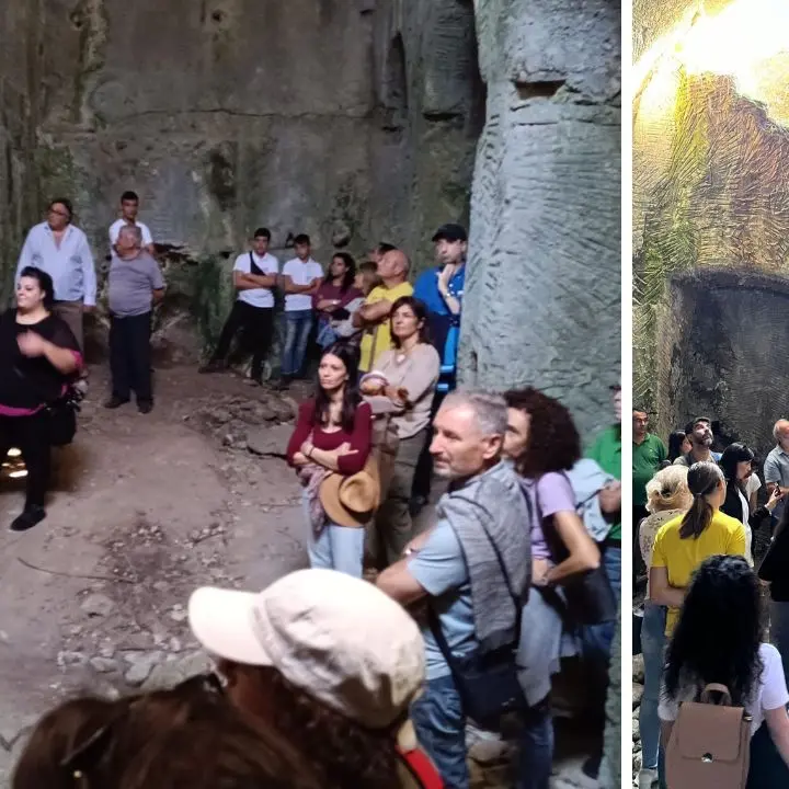 Oltre 100 partecipanti alla giornata dedicata alla scoperta della grotta Trisulina e Papaglionti vecchio