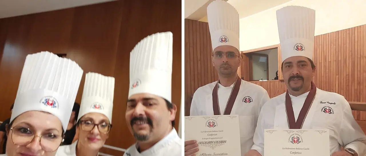 Roma, premiati quattro chef vibonesi per i loro 25 anni di carriera