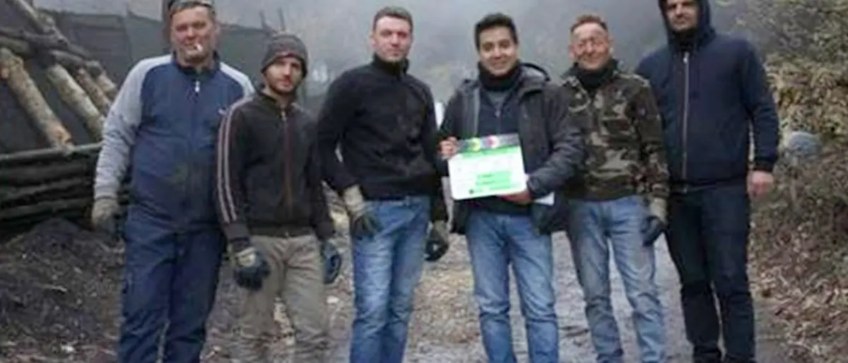 I carbonai di Serra nel corto “Fuliggine” in concorso al Catania film festival