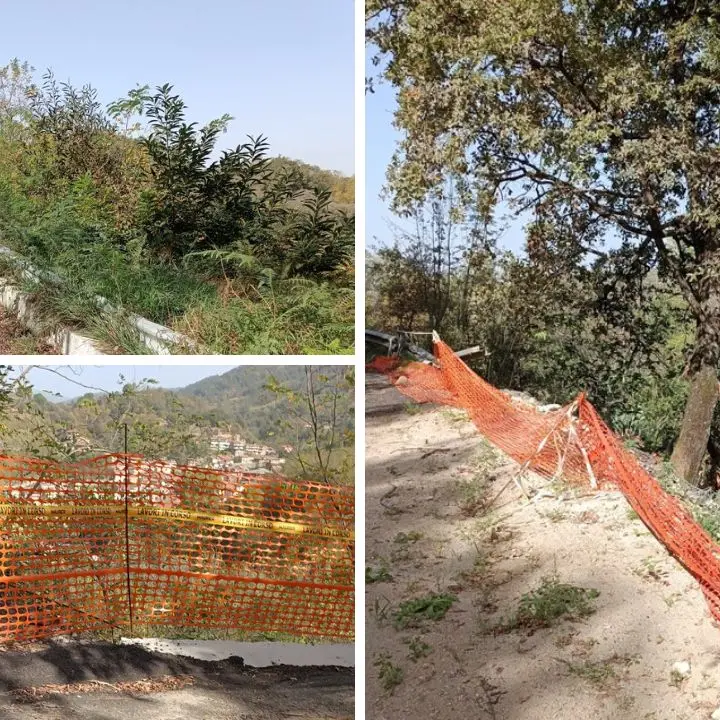 Provinciale Vazzano-Pizzoni-Soriano, i cittadini: «Lavori non ultimati, questa strada è un pericolo»