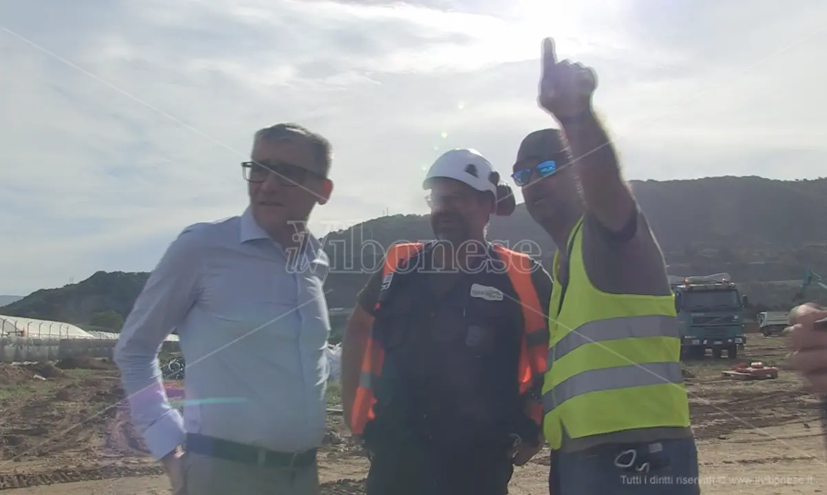 Pizzo: iniziati i lavori di bonifica dell'ex discarica dell'Angitola - Video