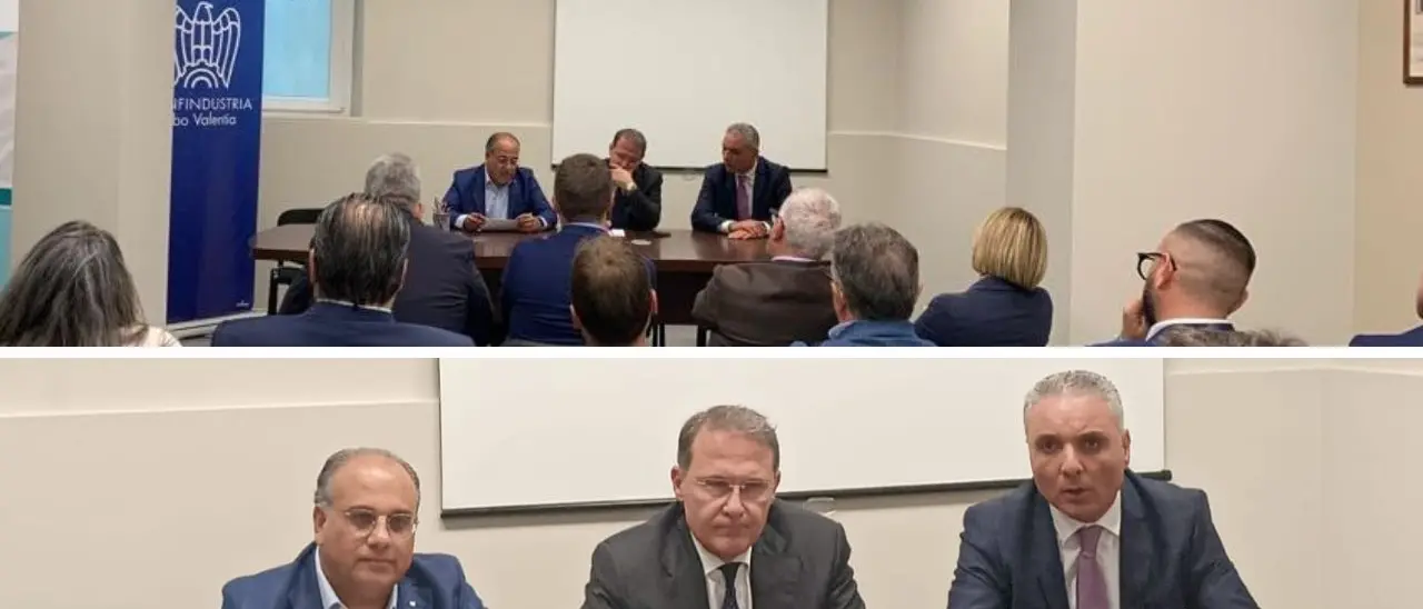 Vibo, il viceministro Cirielli incontra le imprese di Confindustria