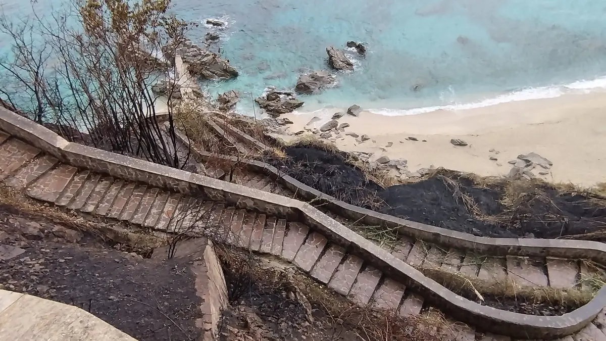 Parghelia, chiuso con ordinanza l'accesso spiaggia di Michelino