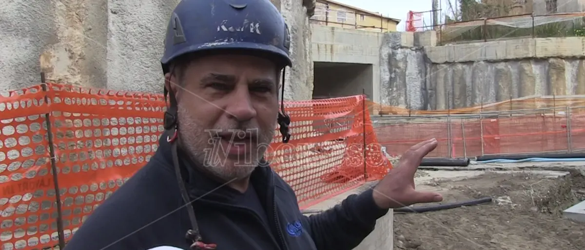 Lavori in corso al sottopasso di Vibo Marina: «Ad aprile l'opera sarà completata - Video