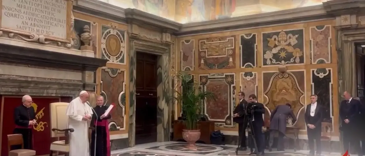 Il sindaco di Filogaso tra i duecento amministratori ricevuti in udienza da papa Francesco