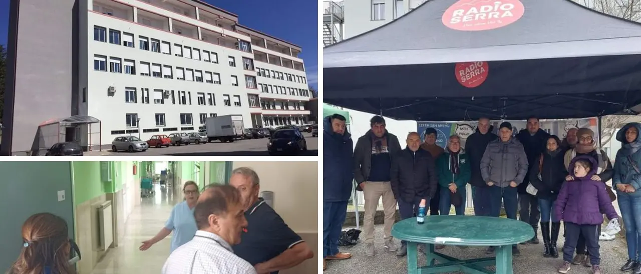 Il Comitato San Bruno a difesa dell’ospedale: «Basta depotenziamenti, quale futuro per la nostra gente?»