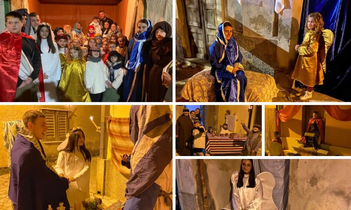 Pernocari: grande successo per il presepe dei bambini - Foto