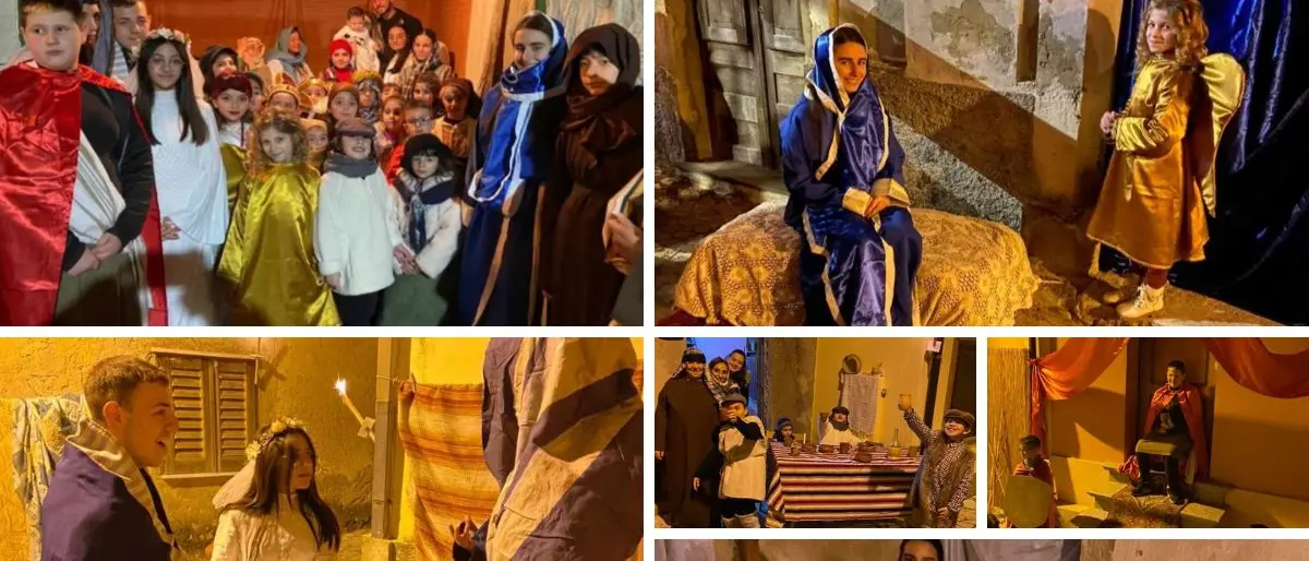 Pernocari: grande successo per il presepe dei bambini - Foto