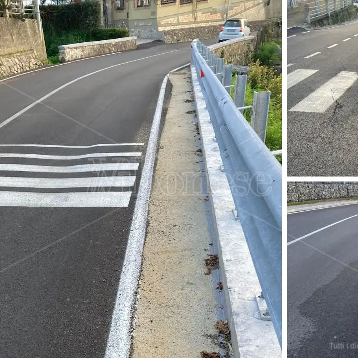Strada di Longobardi, nuovi avvallamenti a un mese dalla riapertura