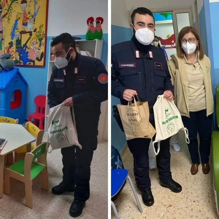 Vibo, il 6 gennaio i carabinieri forestali incontreranno i piccoli pazienti del reparto pediatrico per la “Befana della biodiversità”