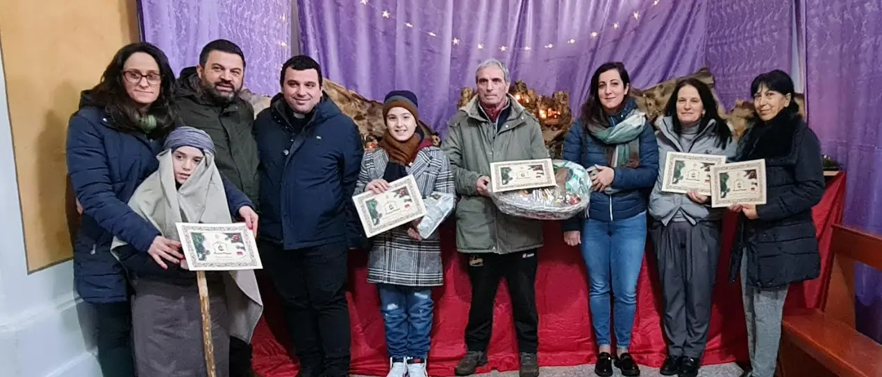 Concorso presepi a Mongiana, premiati i vincitori