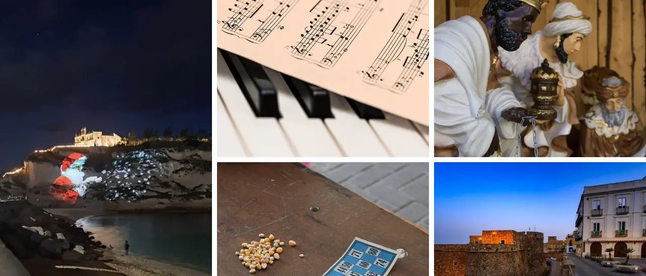 Luminarie, presepi viventi e tombolate: gli eventi nel Vibonese da Capodanno all’Epifania