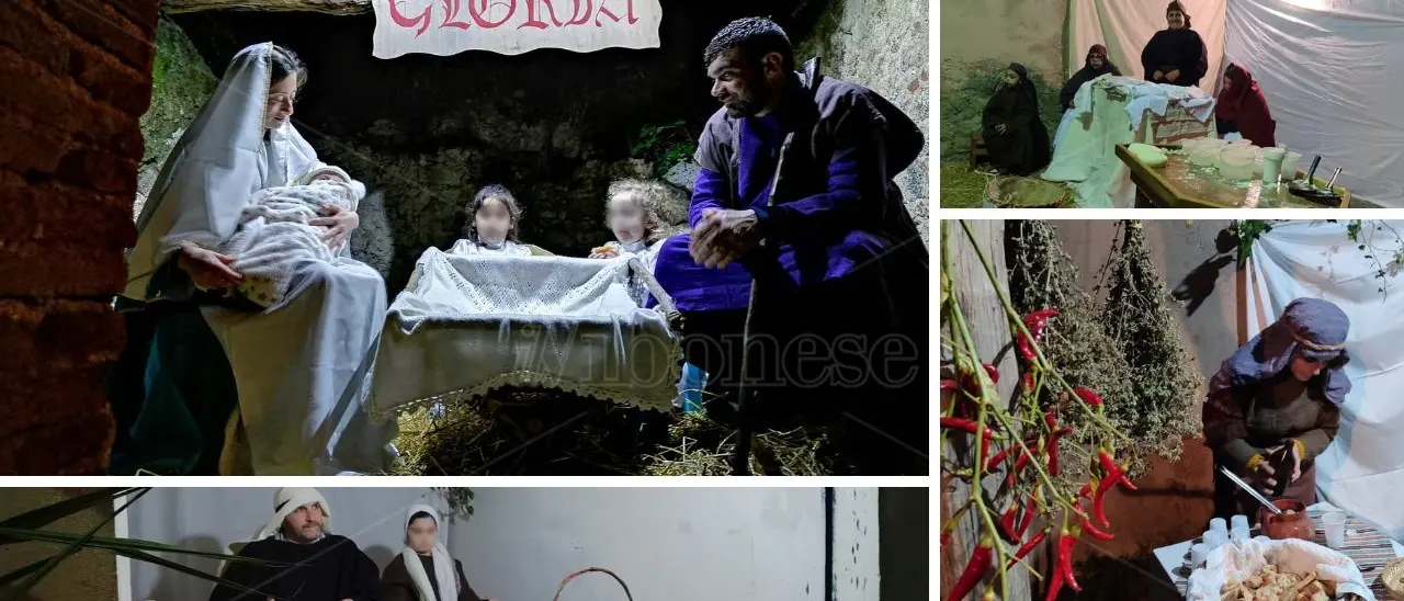 Successo per la 25esima edizione del Presepe vivente nel suggestivo borgo di Comerconi