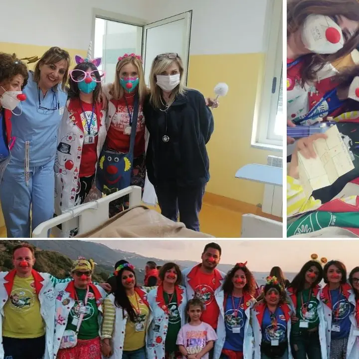 Sorrisi in corsia e nelle rsa vibonesi: l’impegno dei volontari Clown vip durante le feste