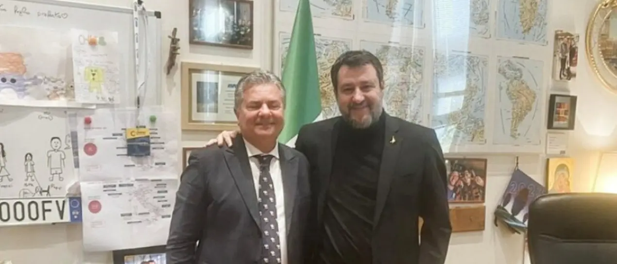 Infrastrutture e investimenti in Calabria, Mancuso incontra il ministro Salvini