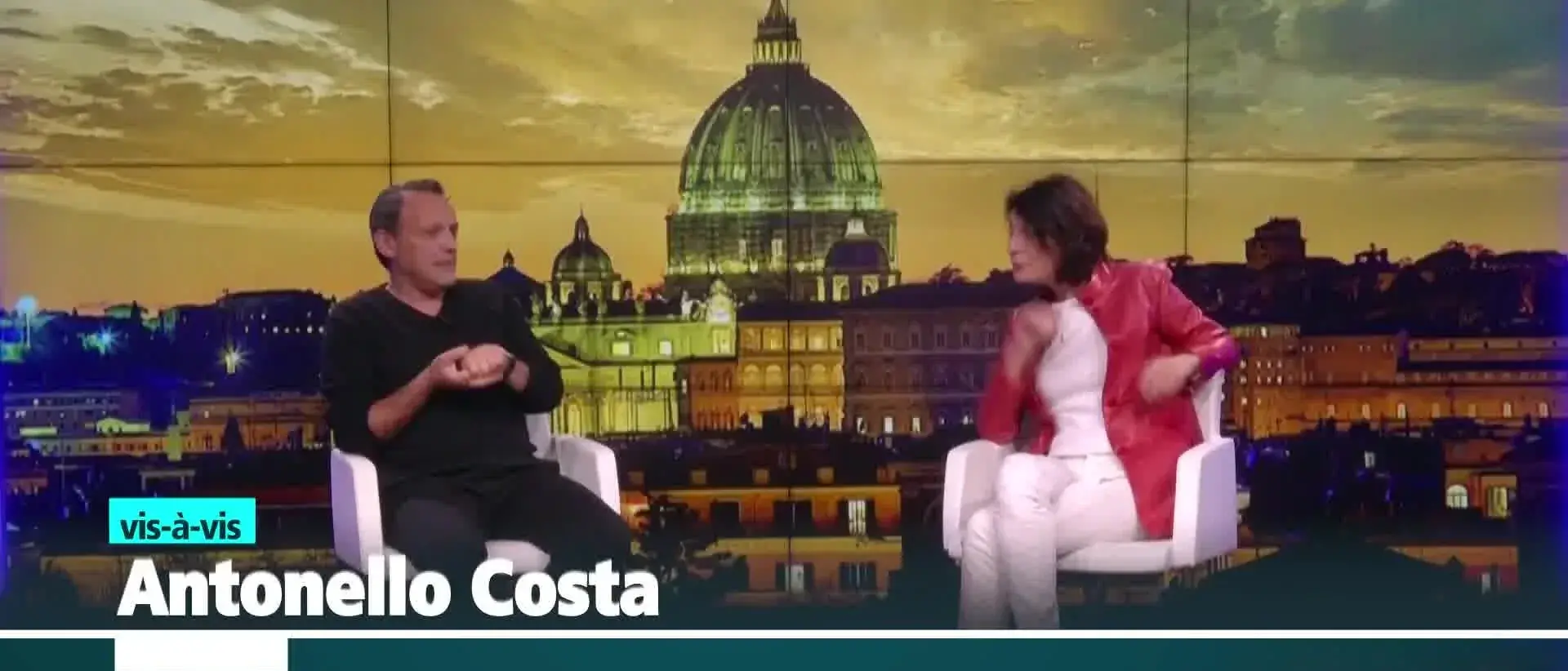 Vis-à-Vis, il comico Antonello Costa protagonista della prima puntata su LaCapitale
