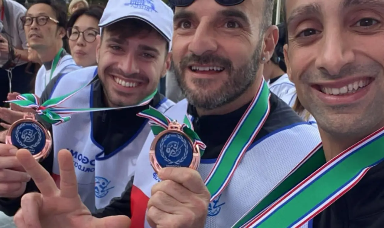 Raccogliere rifiuti per sport: tre ragazzi di Tropea trionfano ai mondiali di Spogomi