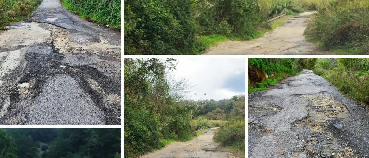 Viabilità da incubo, la strada San Cono-Potenzoni e la rabbia dei residenti: «Isolati e abbandonati»