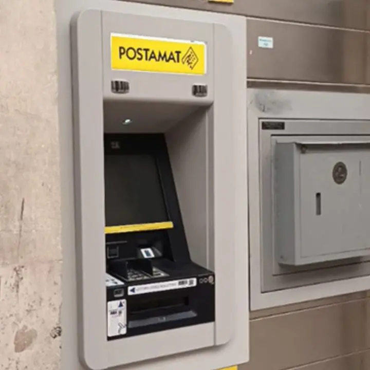 Poste italiane: installato a Pizzo Marina l'Atm Postamat di nuova generazione