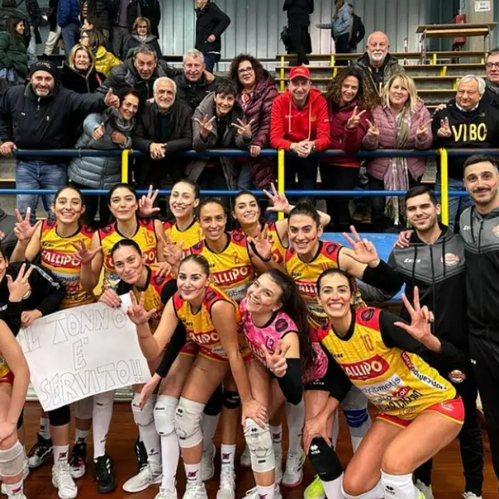 Volley, la Tonno Callipo ottiene l’ottava vittoria e si conferma capolista