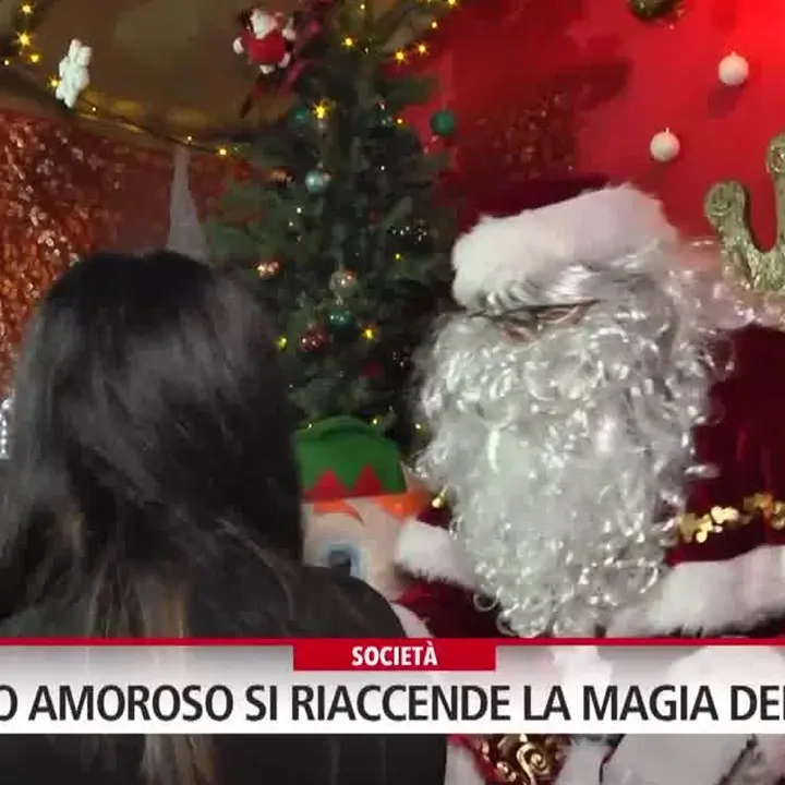 Al vivaio Amoroso di Vibo Valentia si riaccende la magia del Natale - Video