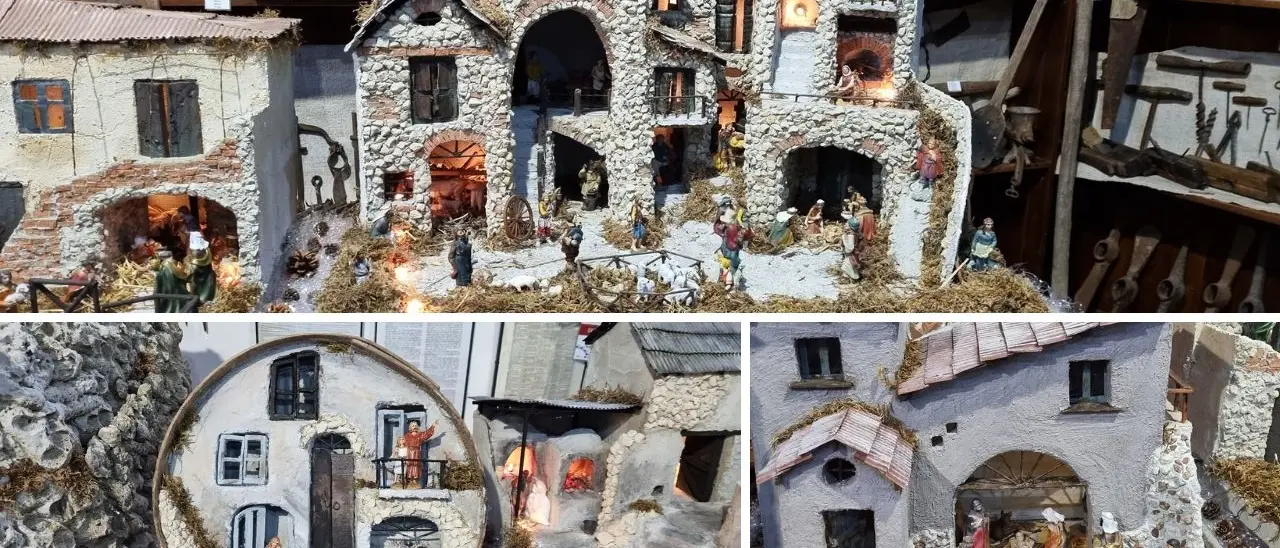 Natale a Zungri, arte e fede nella mostra dedicata ai presepi artigianali