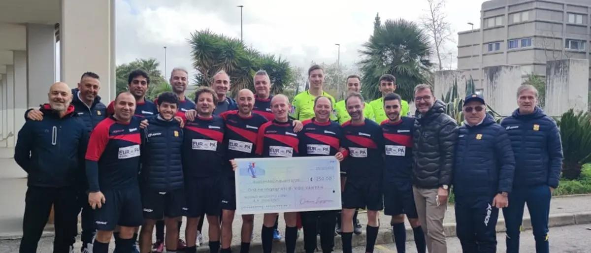 Calcio e solidarietà al carcere di Vibo, in campo l'Ordine degli ingegneri e i detenuti