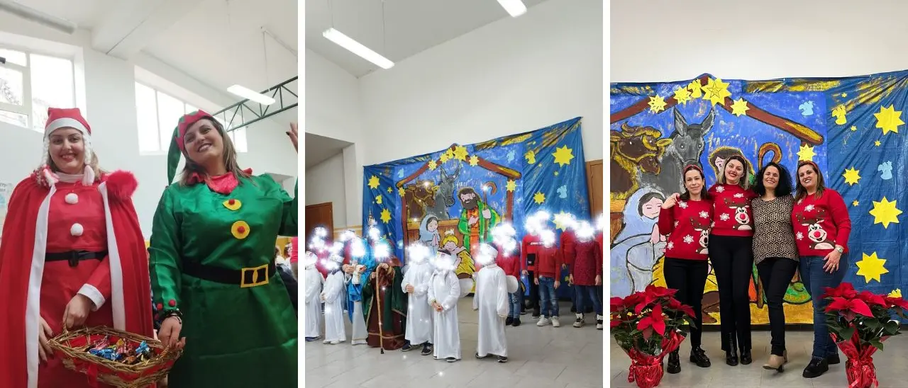 Sorrisi e applausi per la recita di Natale dei piccoli studenti della scuola di Polia