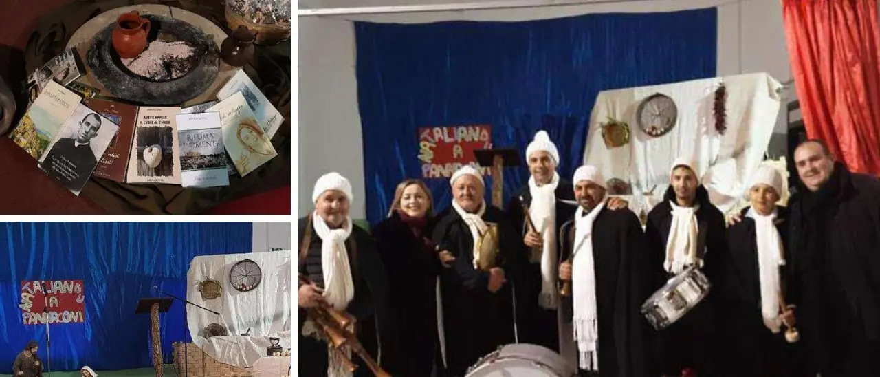 Poesia, arte e tradizioni: a Pannaconi successo per l’evento “Nataliandu attorno a lu’ vrasceri”