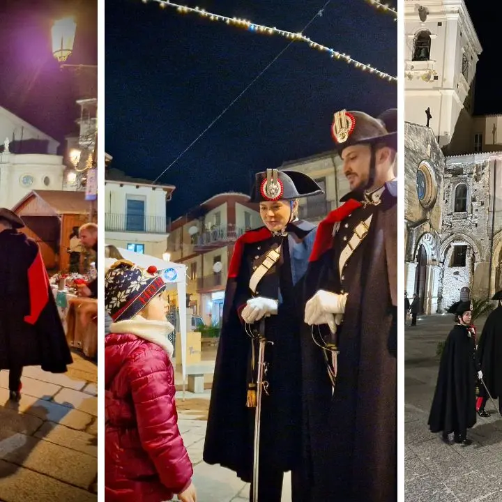 Carabinieri in grande uniforme a Vibo, Pizzo, Tropea e Serra - Foto