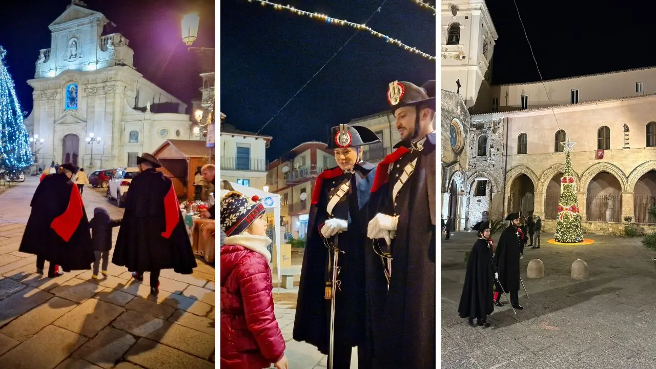 Carabinieri in grande uniforme a Vibo, Pizzo, Tropea e Serra - Foto