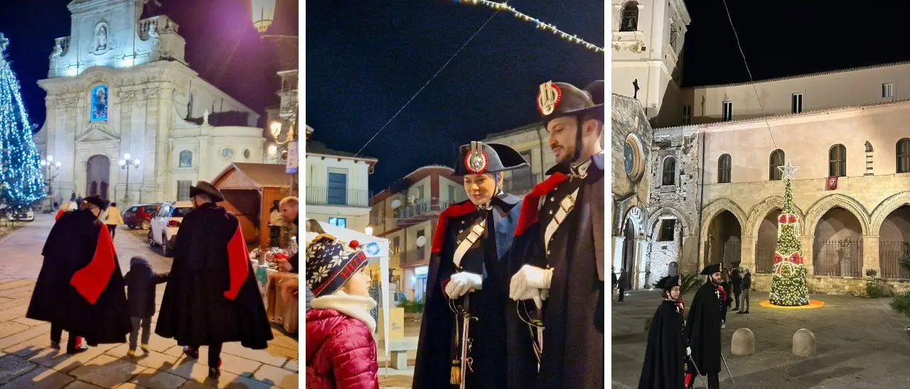 Carabinieri in grande uniforme a Vibo, Pizzo, Tropea e Serra - Foto