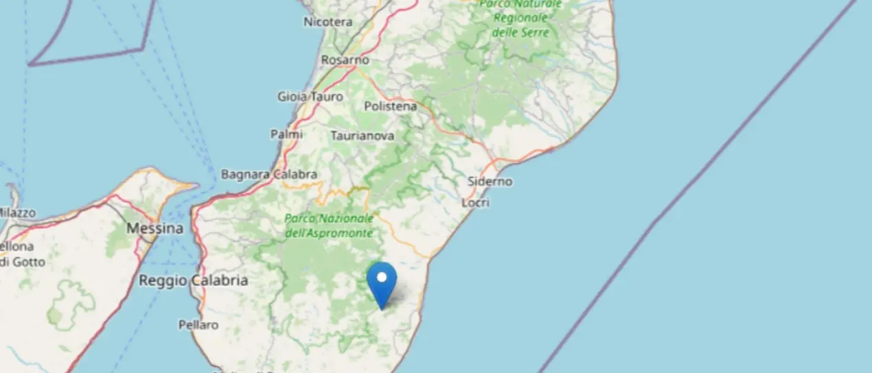 Terremoto nel Reggino, attimi di paura e gente in strada