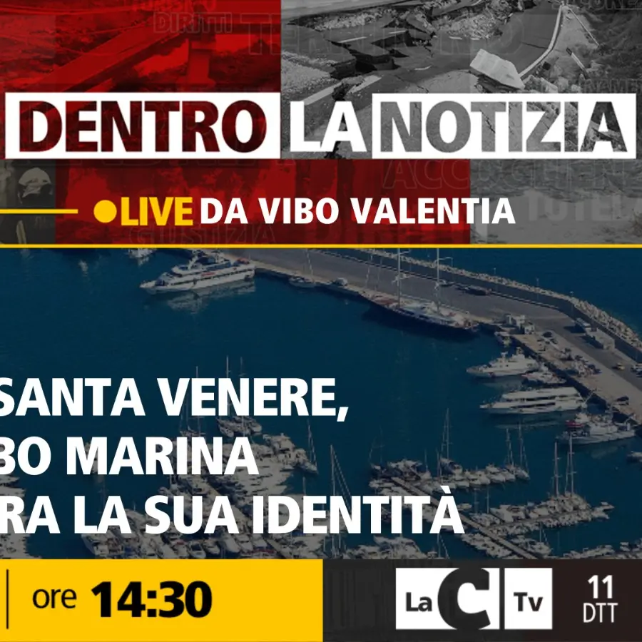 Vibo Marina e il recupero del vecchio nome “Porto Santa Venere”: focus a Dentro la notizia