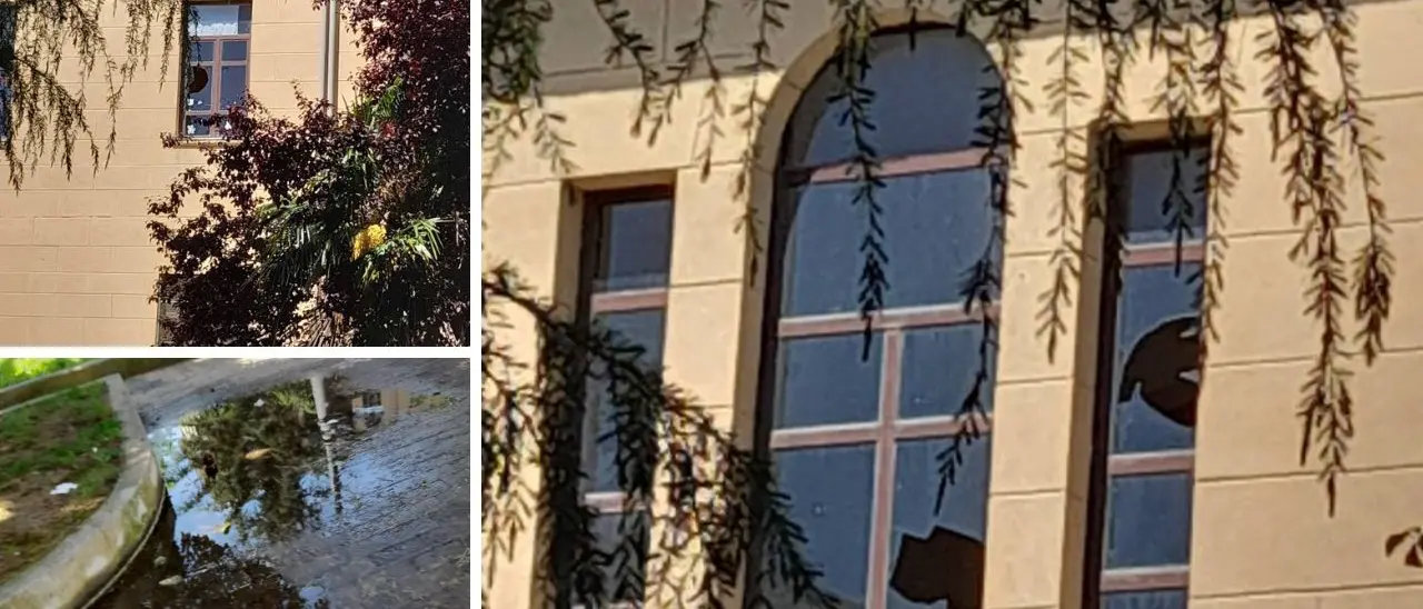 Vibo, la scuola “Don Bosco” tra vetri rotti e giardino esposto al degrado