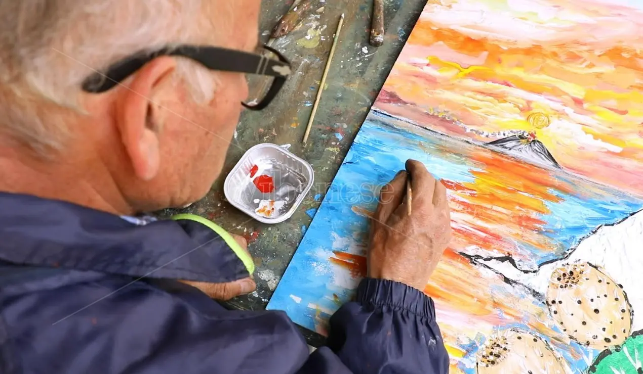 “Un artista Nazionale”, LaC storie a Capo Vaticano alla scoperta dei dipinti del “maestro” Angelo - Video