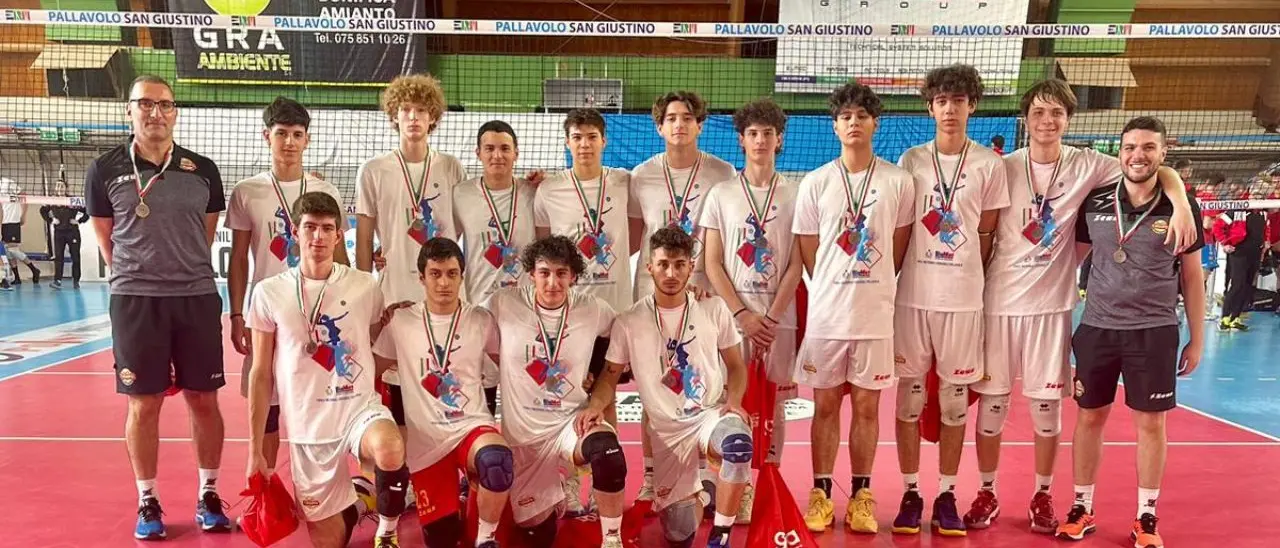 Volley, la Tonno Callipo Vibo under 19 torna con una sola vittoria dalle finali disputate in Umbria