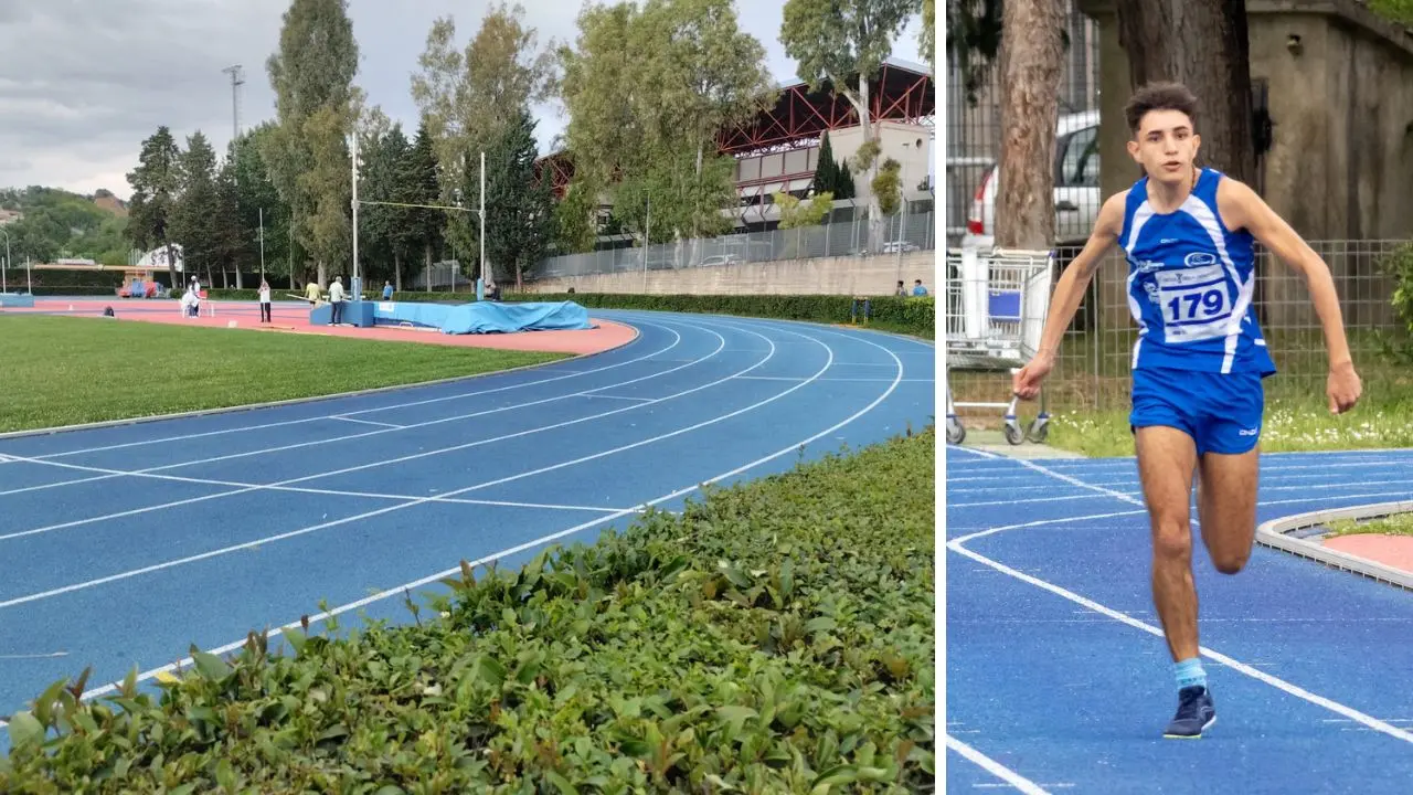Veloce come il vento, l’atleta Rombolà conquista il primo posto nei 400 metri ai Campionati regionali