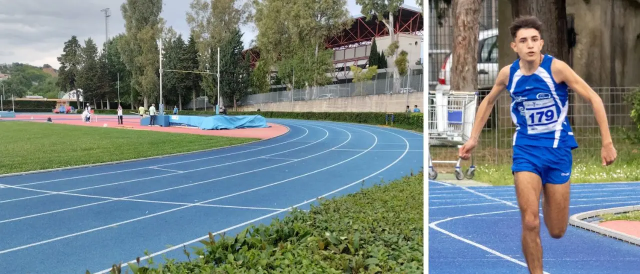 Veloce come il vento, l’atleta Rombolà conquista il primo posto nei 400 metri ai Campionati regionali