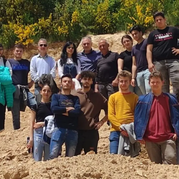 Gli studenti dell’Istituto Einaudi alla scoperta dei giacimenti minerari di Serra San Bruno