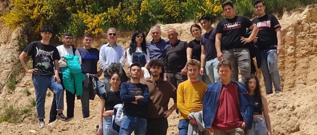 Gli studenti dell’Istituto Einaudi alla scoperta dei giacimenti minerari di Serra San Bruno
