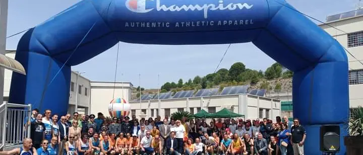 Gli atleti della “Conoscere Jonadi” tra i protagonisti della gara ospitata all'interno del carcere di Castrovillari