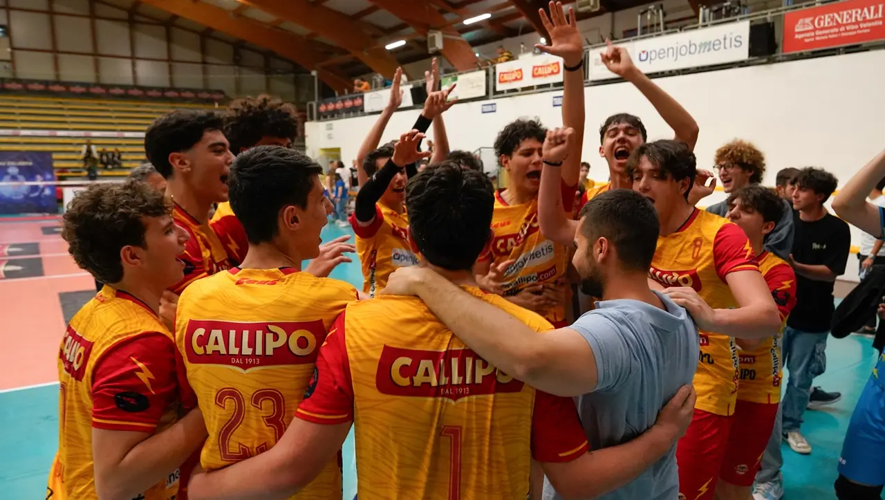 Tonno Callipo, trionfo agrodolce per l’Under 17 che viene promossa in Serie B ma non potrà giocarci