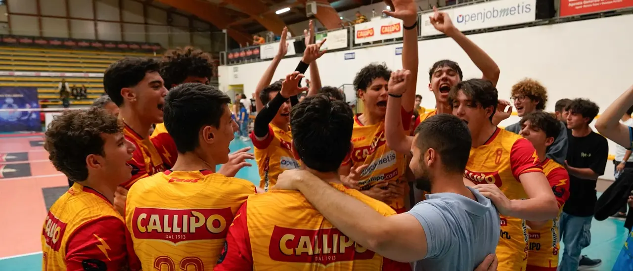 Tonno Callipo, trionfo agrodolce per l’Under 17 che viene promossa in Serie B ma non potrà giocarci