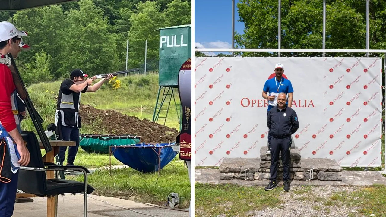 Tiro al volo, il vibonese Francesco Greco medaglia d'oro ai campionati italiani universitari