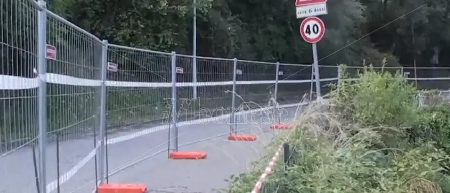 Longobardi, la strada continua a sbriciolarsi e cresce la preoccupazione - Video