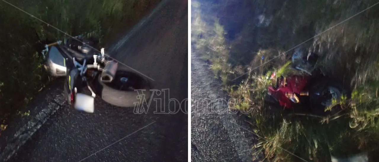 Scontro tra due moto al bivio di San Calogero: tre feriti trasportati in ospedale