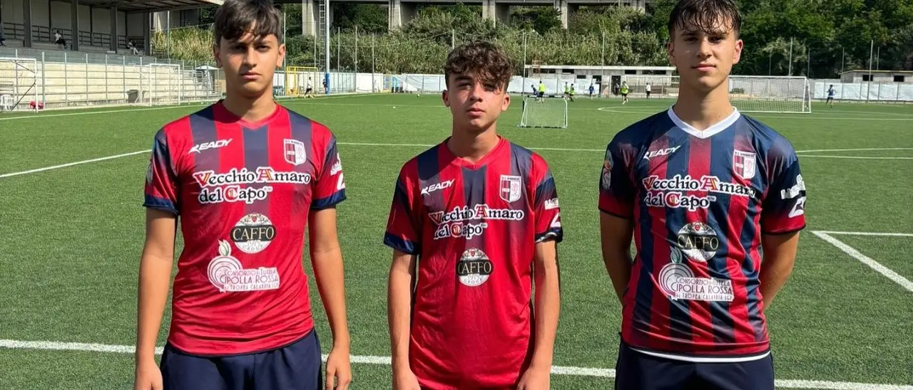 Vibonese, tre giovani calciatori convocati nella Rappresentativa Regionale Under 16